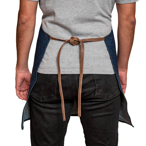 Handmade Premium Denim & Leather Apron