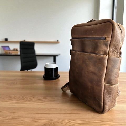 Handmade Premium Leather Backpack